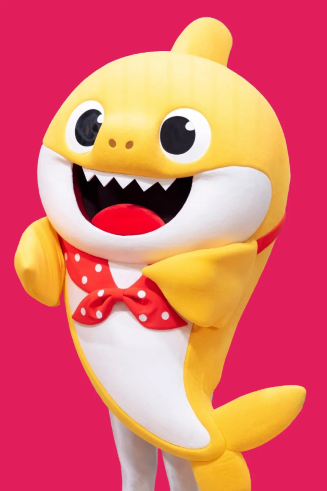 Singing Shark party character in Austin