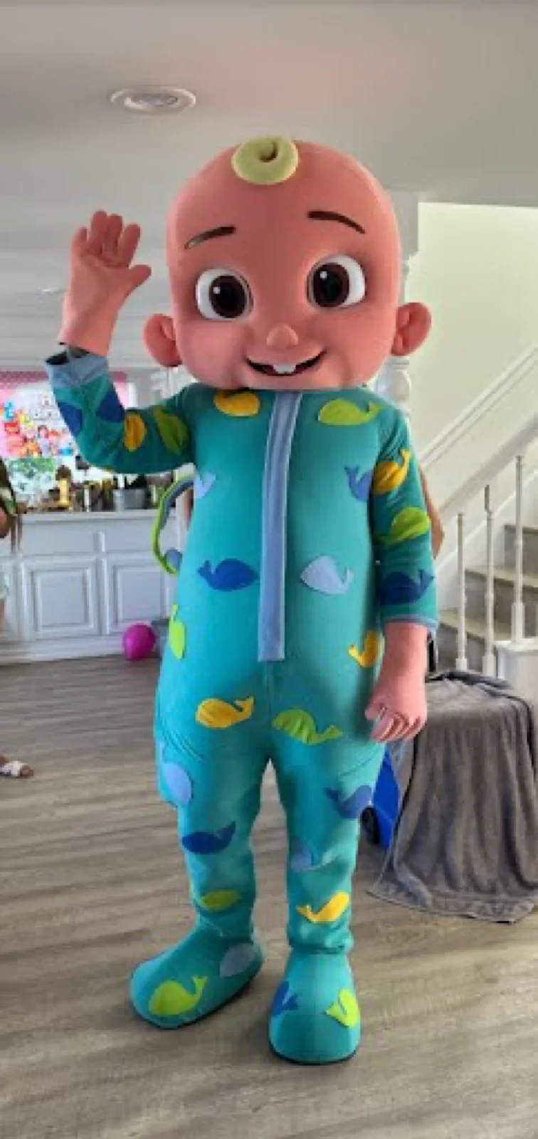Nursery Rhyme Pal party character in Austin