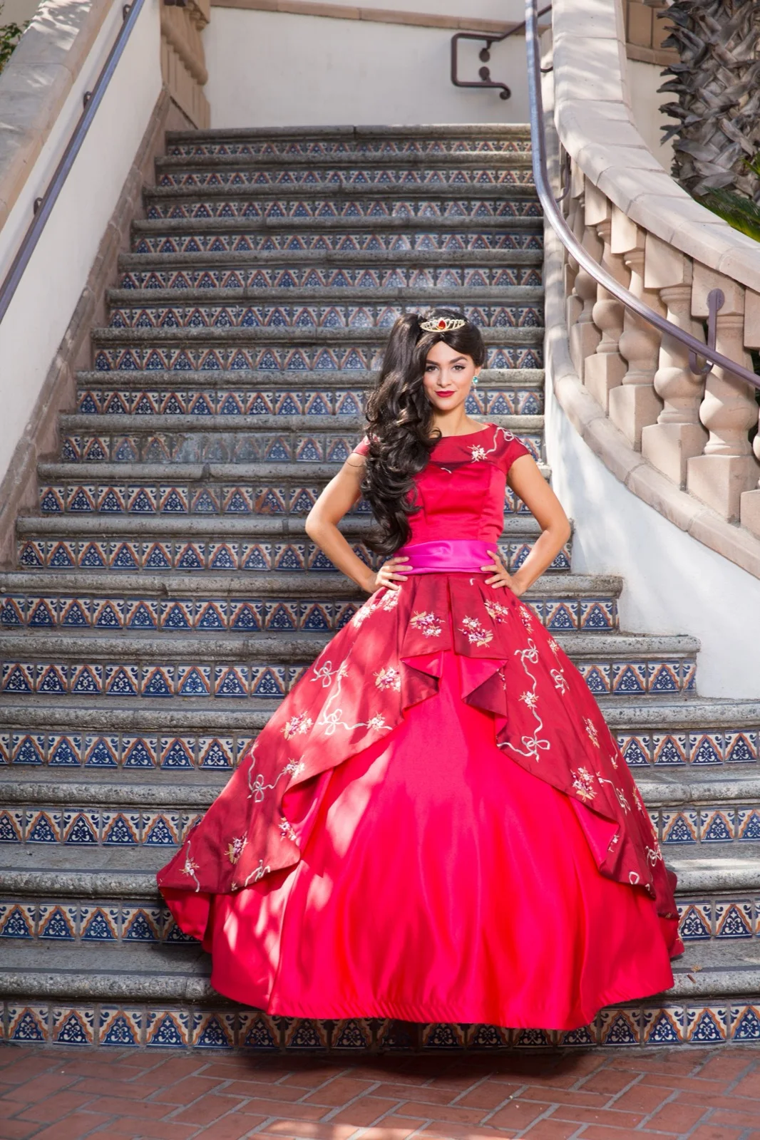 Latina Princess party character in Austin