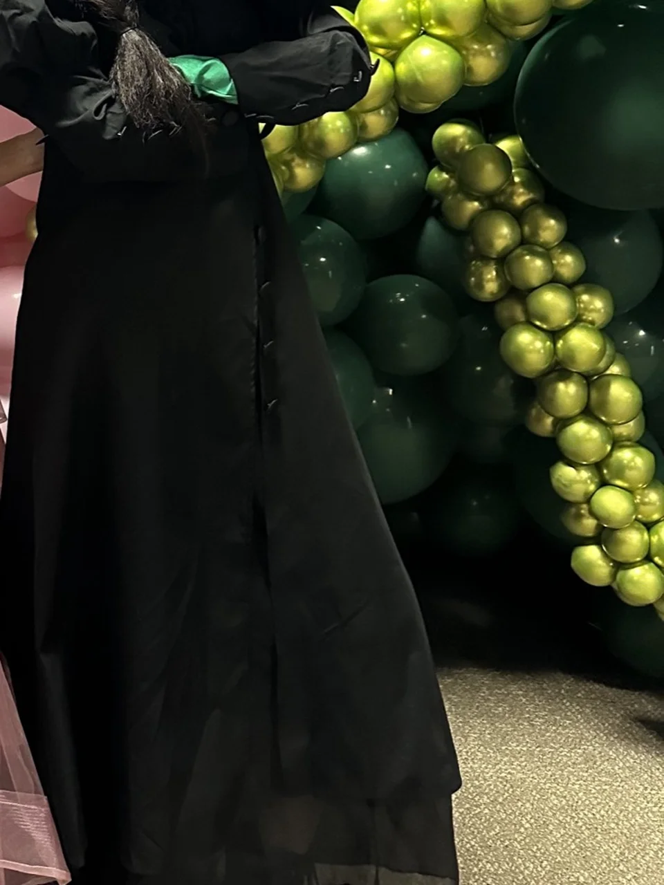 Emerald Witch party character in Austin