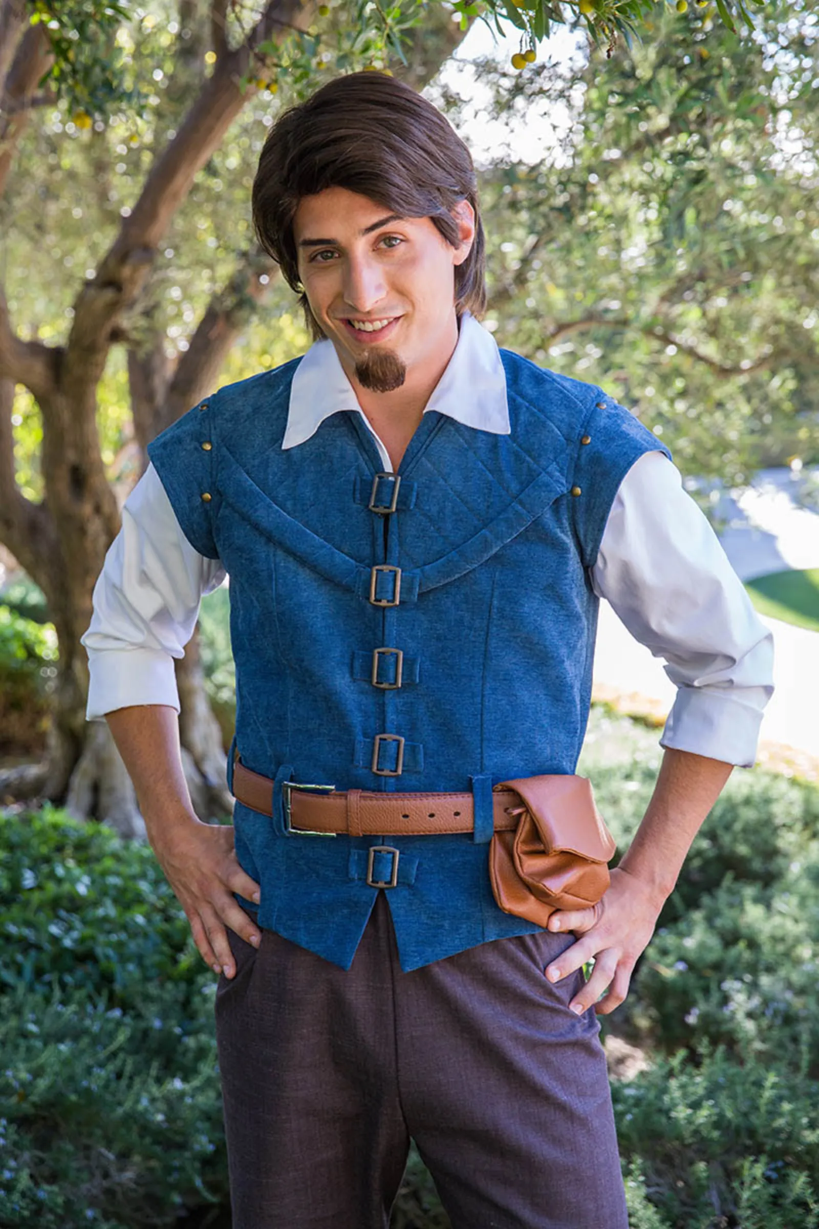 Charming Rogue party character in Austin
