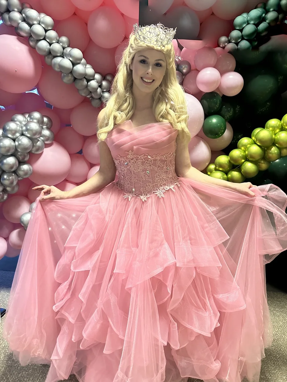 Bubble Witch party character in Austin