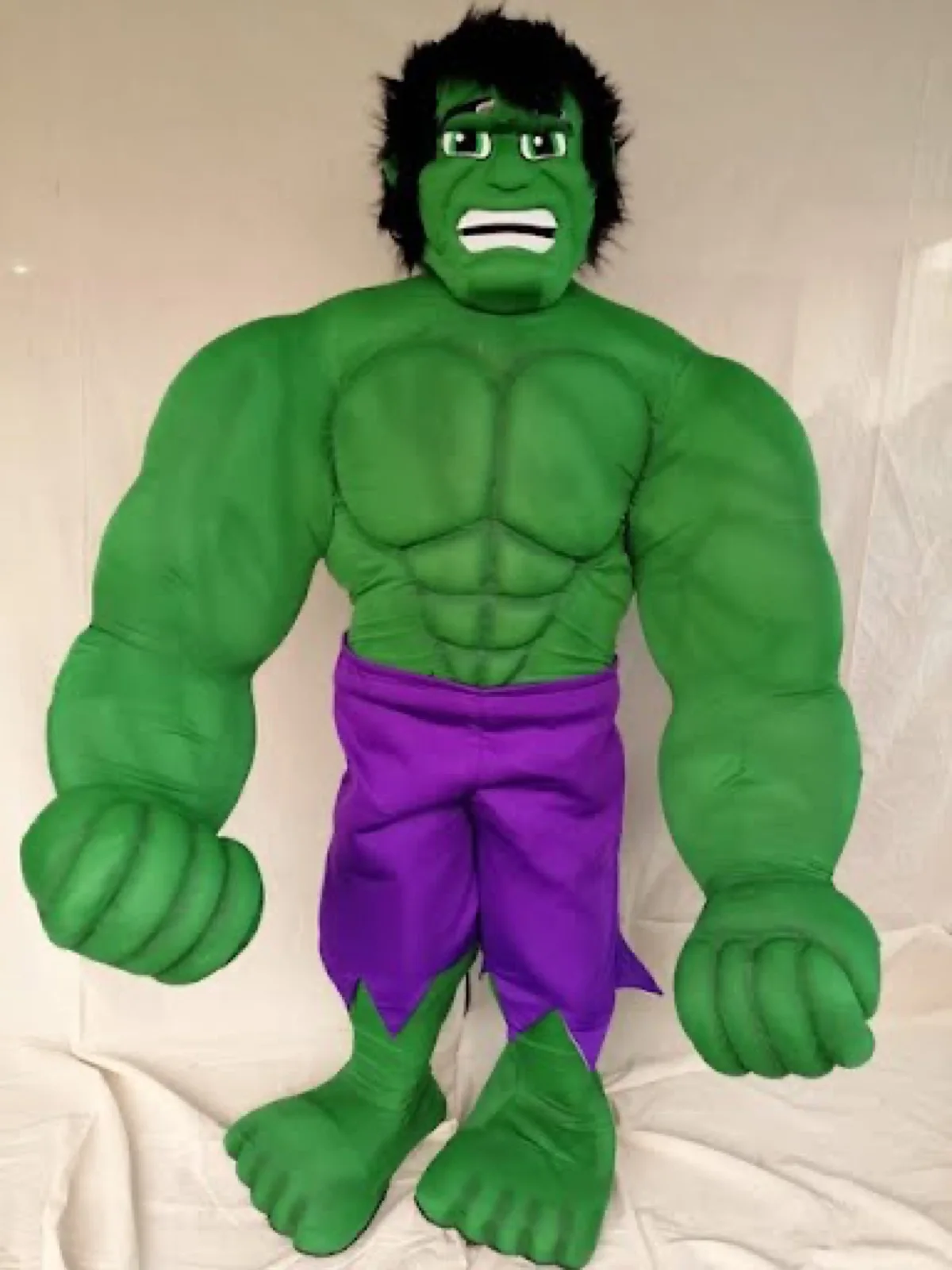 Green Man party character in Austin