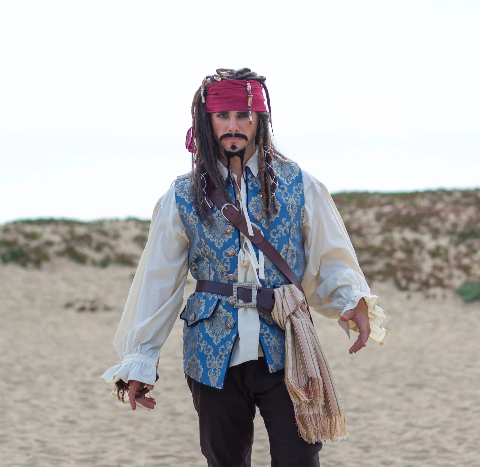 Pirate party character in Austin
