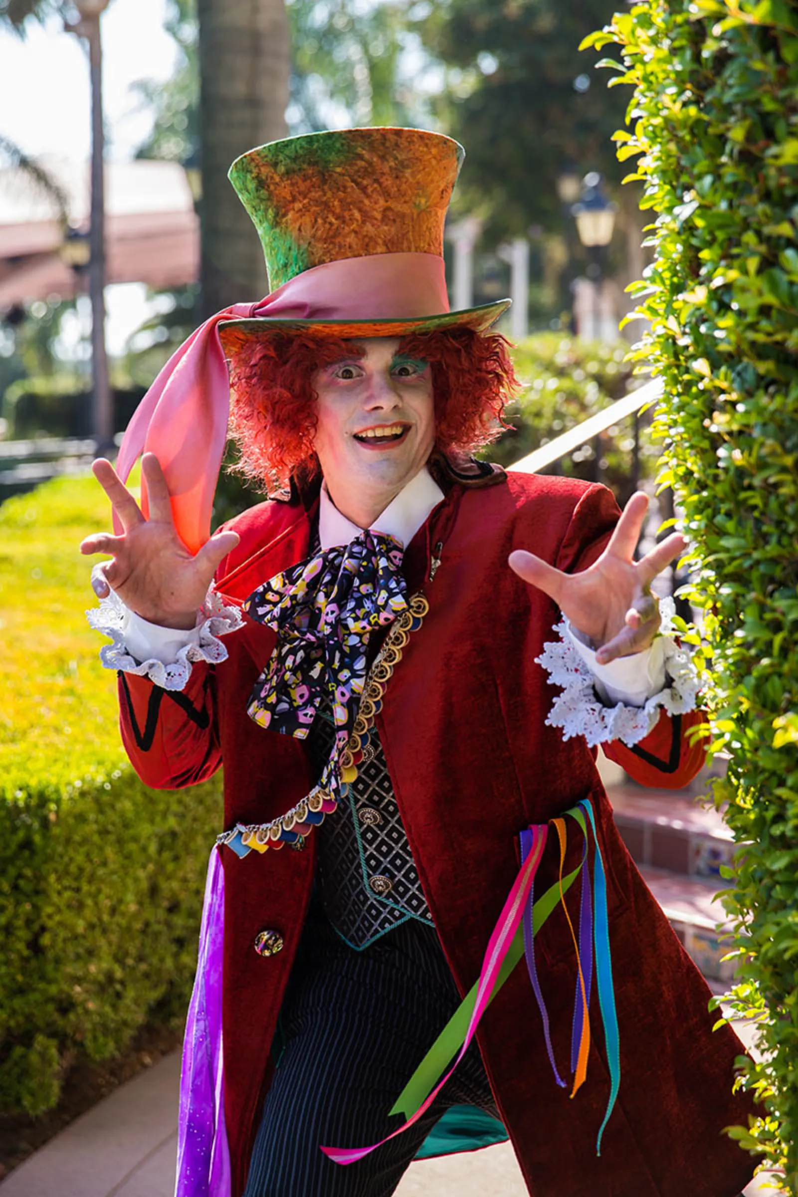 Mad Scientist – Looking Glass party character in Austin