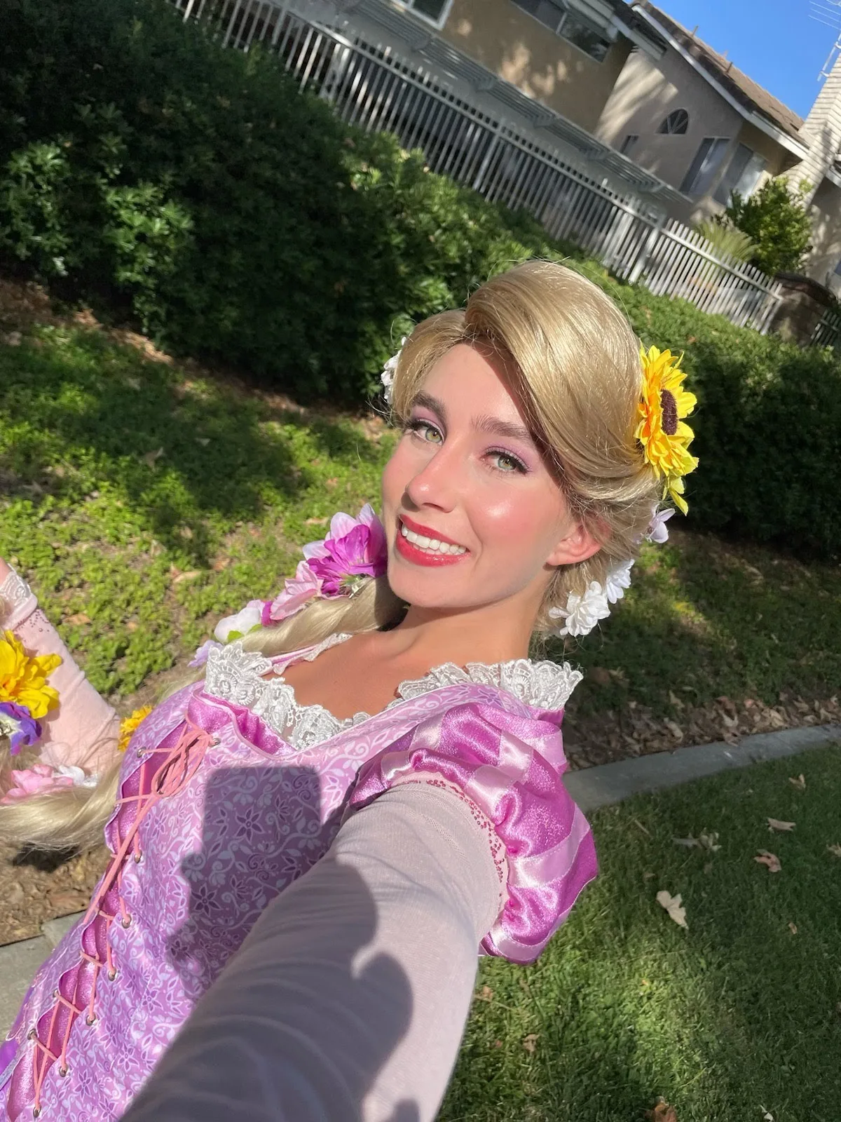 Tower Princess party character in Austin