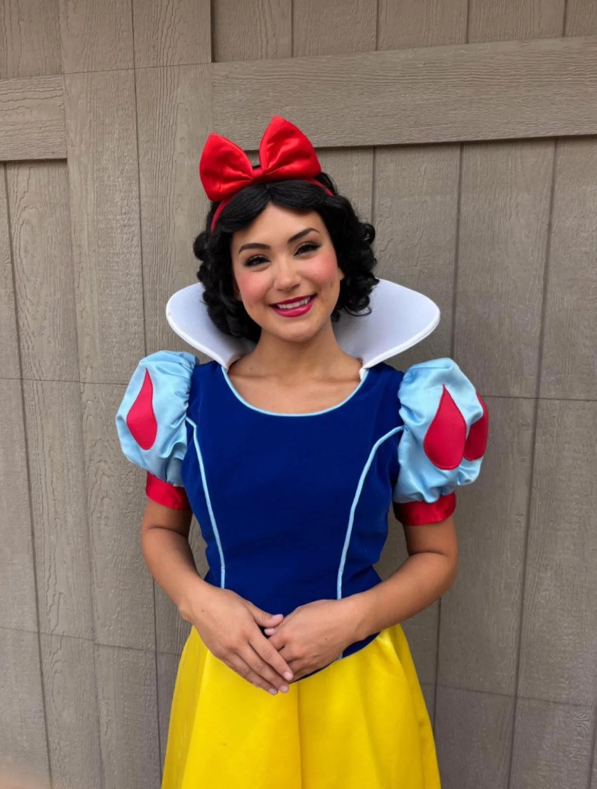 Forest Princess party character in Austin