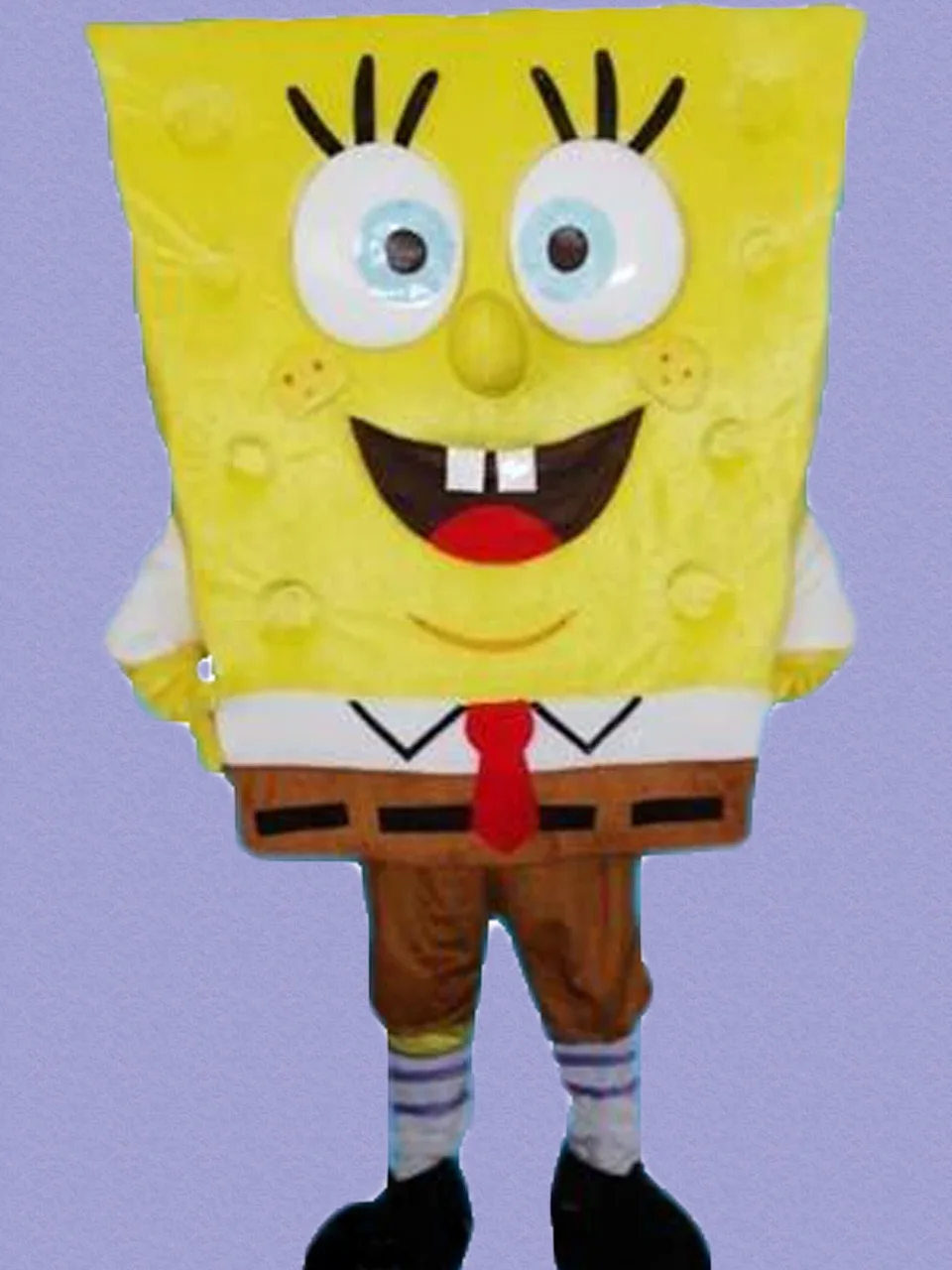 Silly Sea Sponge party character in Austin