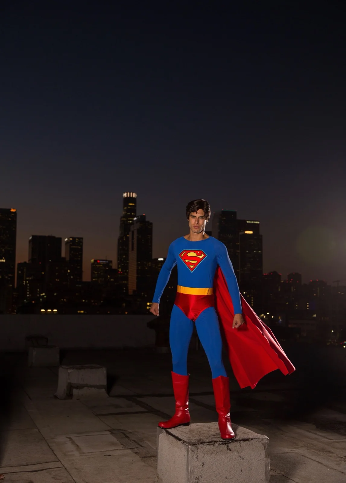 Super Hero party character in Austin