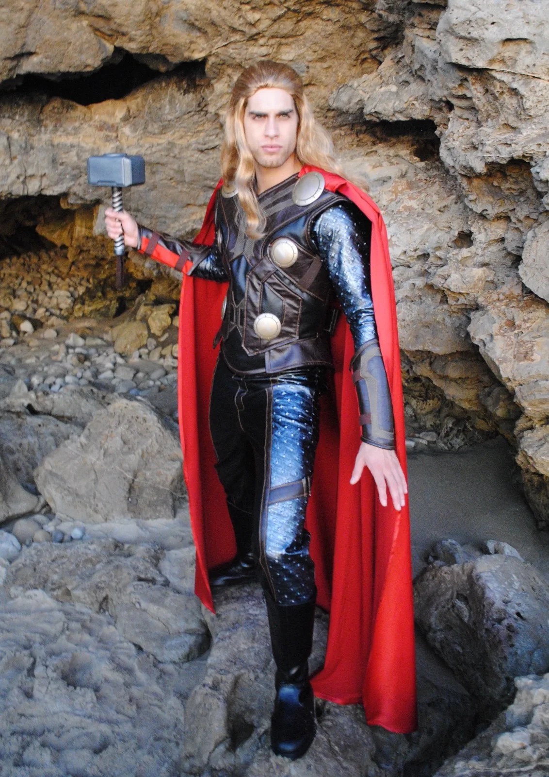 Thunder Hero party character in Austin