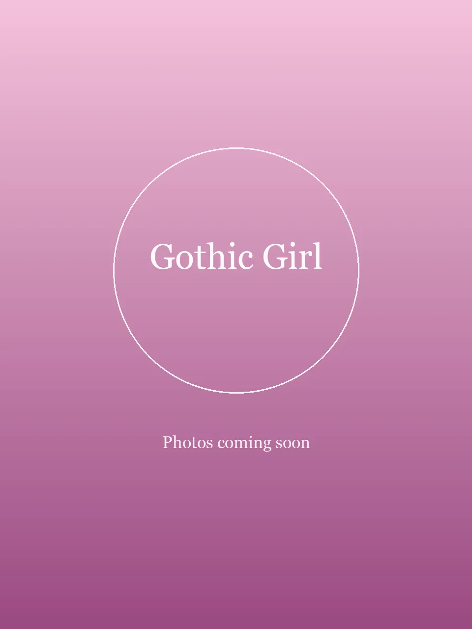 Gothic Girl party character in Austin