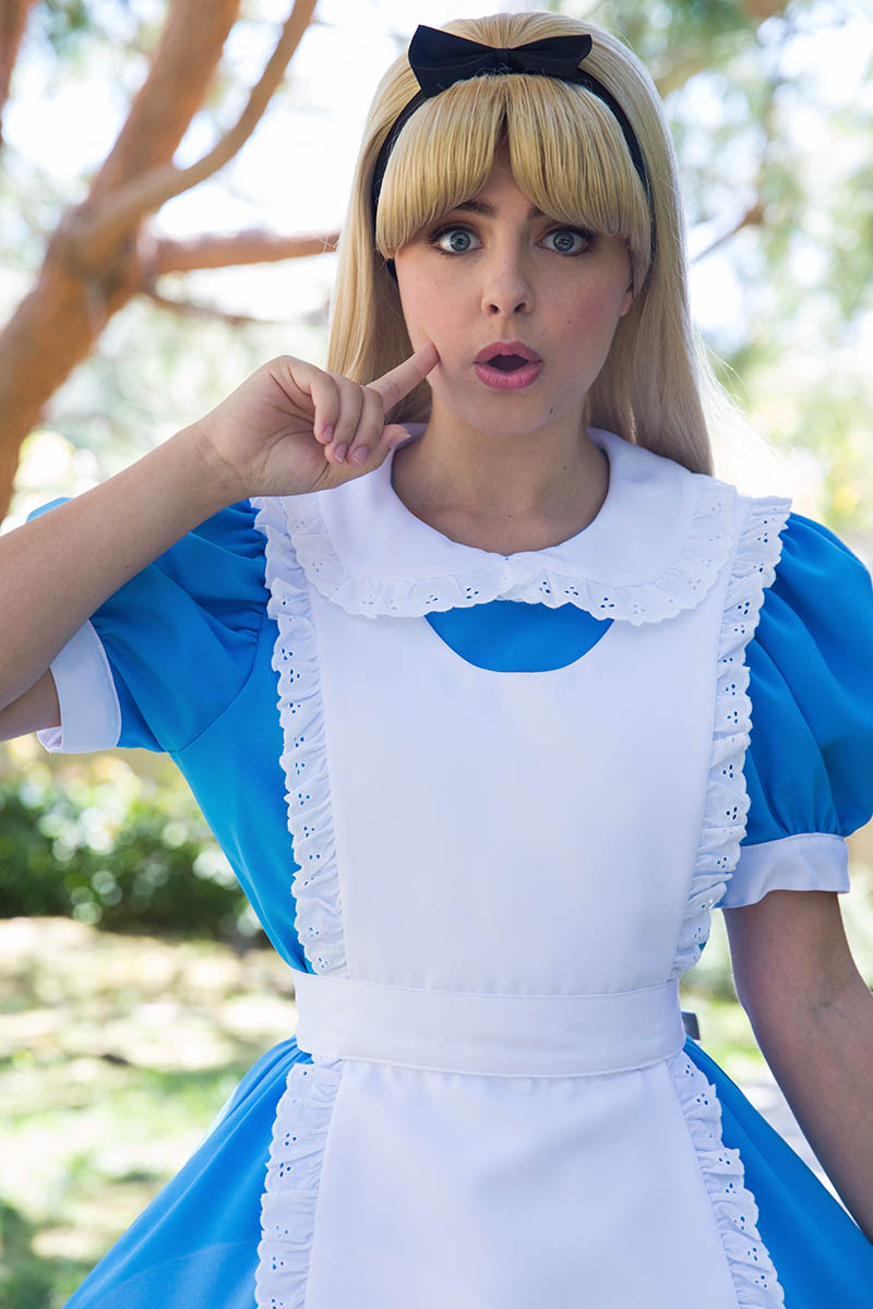Alice party character for kids in austin