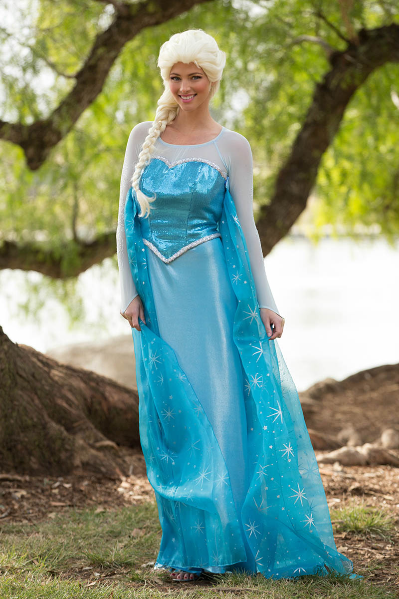 Affordable elsa party character for kids in austin