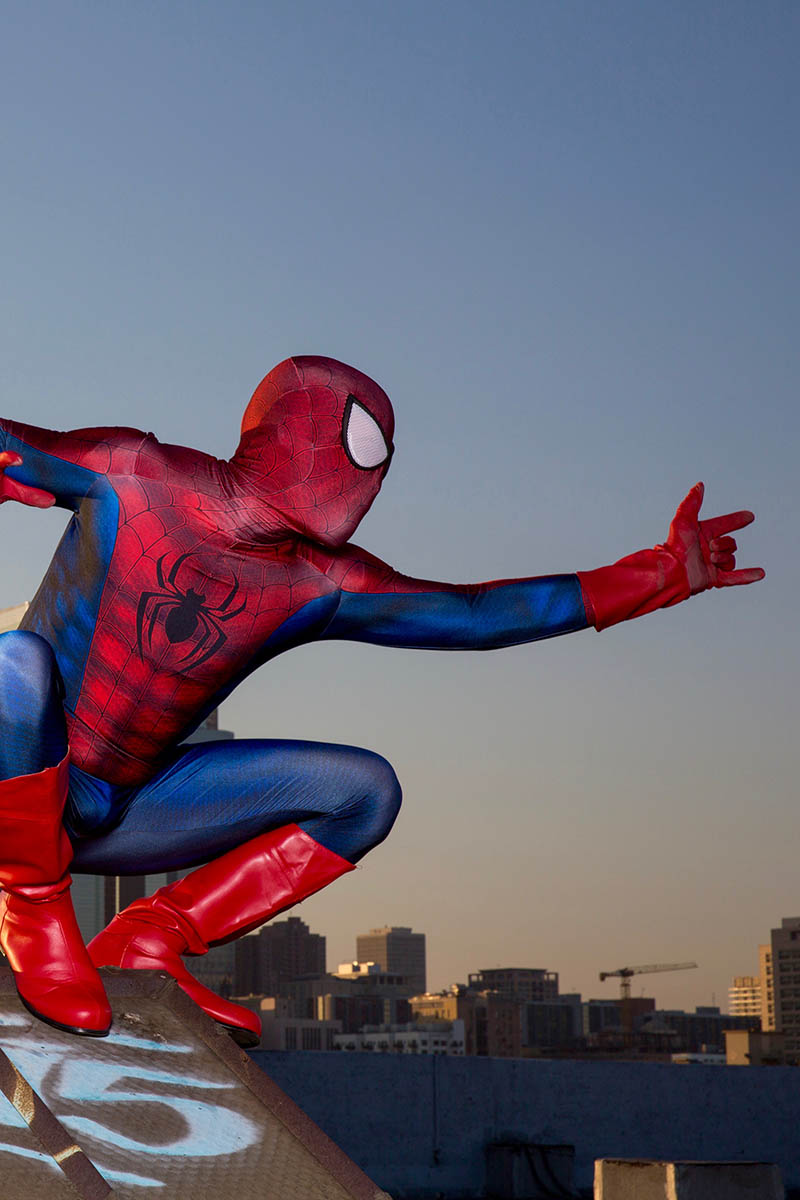 Affordable spiderman party character for kids in austin